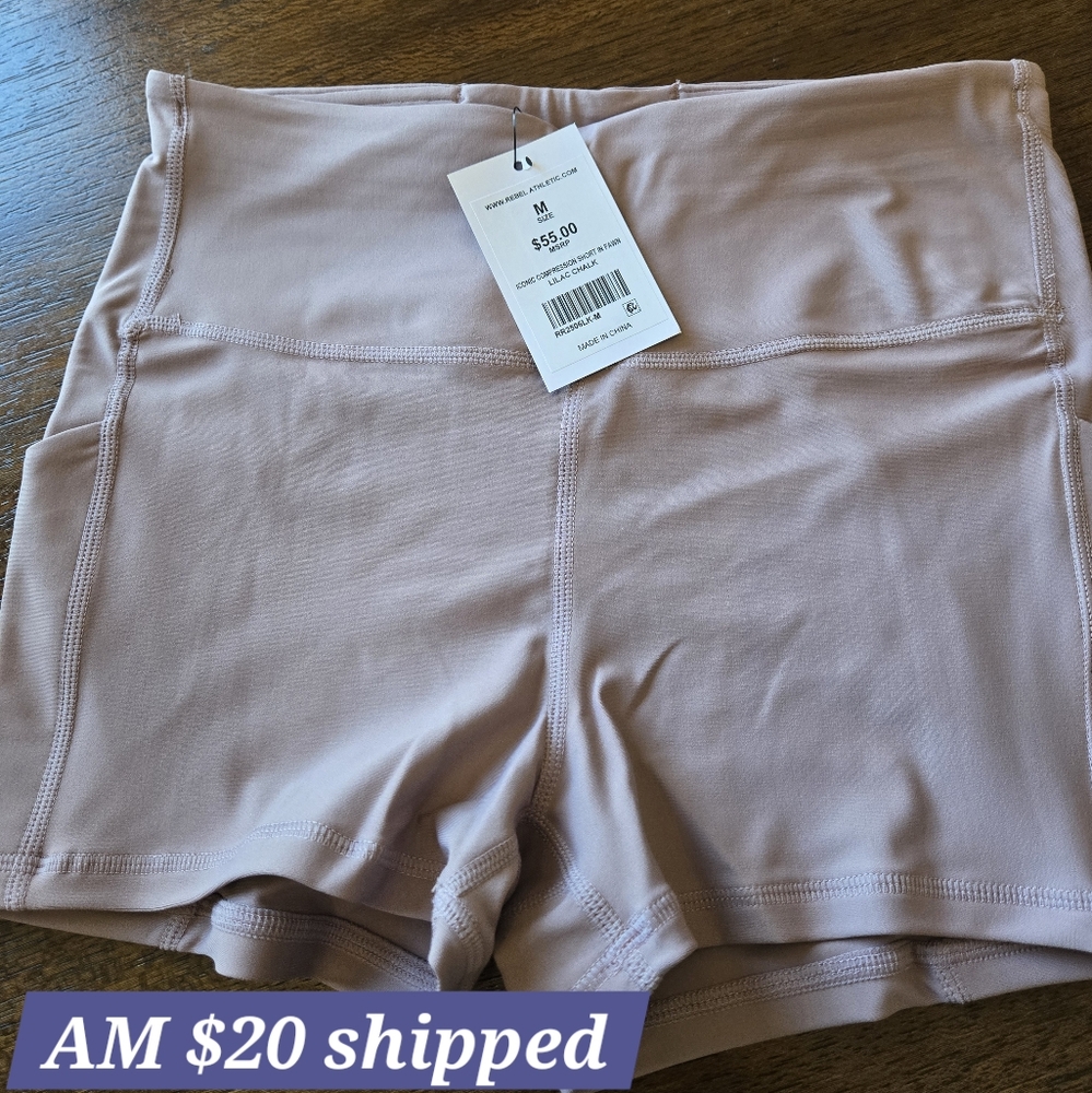 Women's Athletic Mauve Shorts